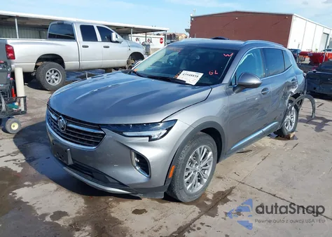 2022 Buick Envision Fwd Preferred z USA, uszkodzony, nr VIN LRBAZLR43ND021229